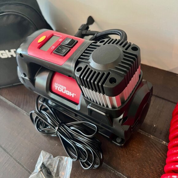 Hyper Tough DC 12V Heavy Duty Digital Tire Inflator with LED Light, NEW - Picture 6 of 6